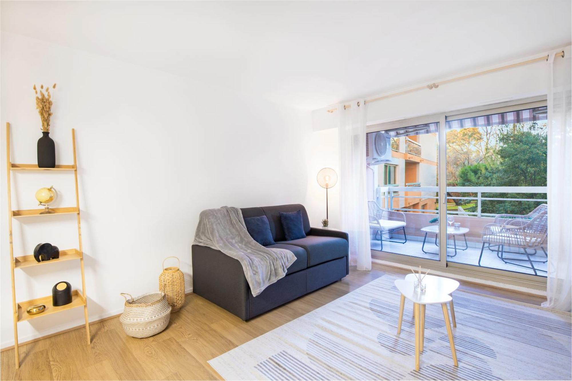 Appartement Renove - Terrasse - Parking - Bm 尼斯 外观 照片